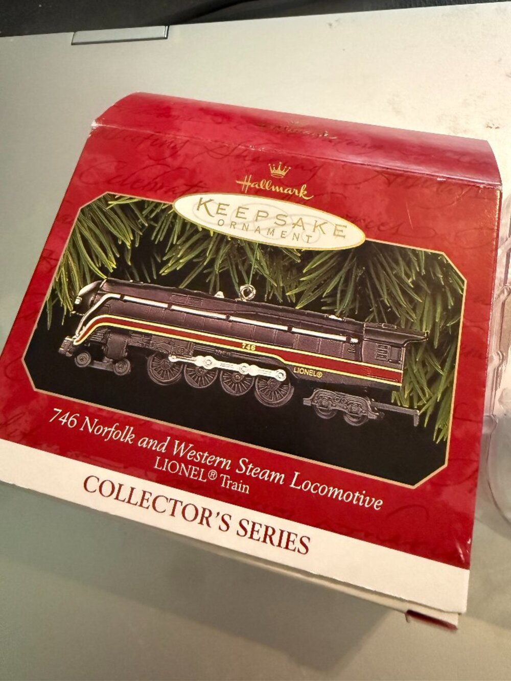 Hallmark Keepsake Ornament: 746 Norfolk & Western Locomotive (1999) NIB (104)